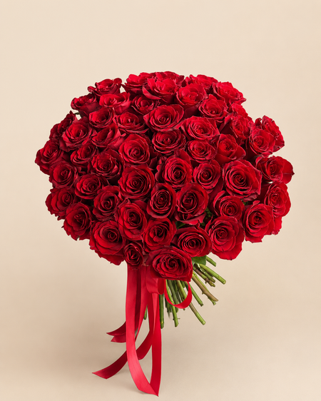51 Premium red Roses