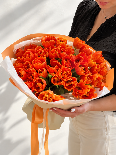 Sweet Orange Tulips