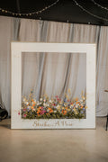 Signature Floral Photo Frame Backdrop