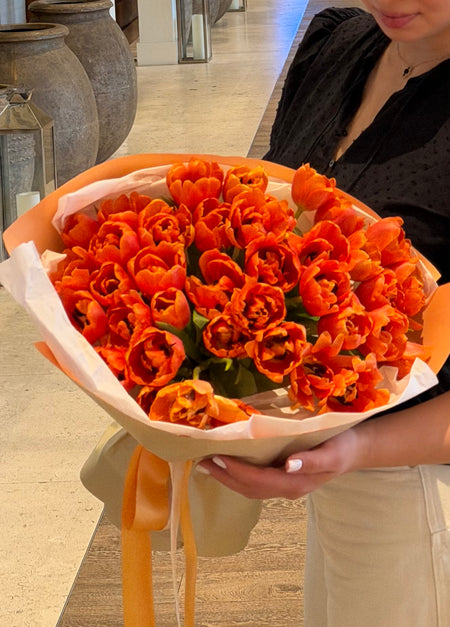 Sweet Orange Tulips